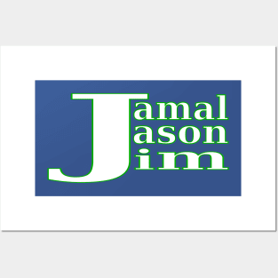 Jamal, Jason and Jim ( 3 J's, Triple J Ranch ) Posters and Art